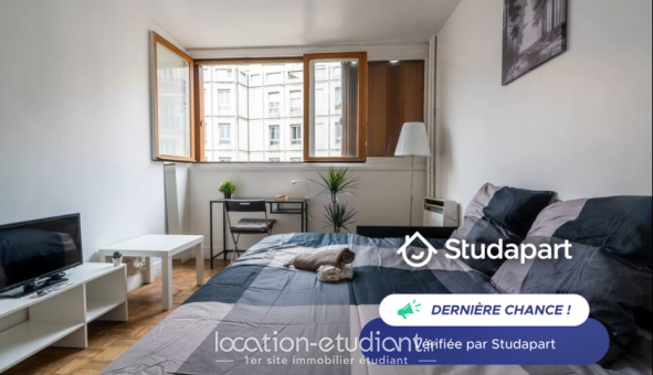 Logement tudiant Studio à Paris 20me arrondissement (75020)