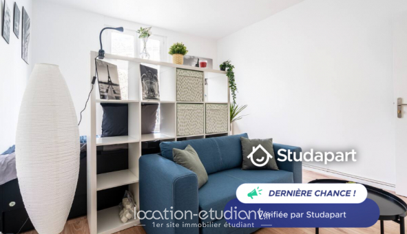 Logement tudiant Studio à Paris 20me arrondissement (75020)