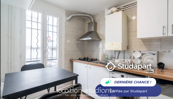 Logement tudiant Studio à Paris 20me arrondissement (75020)