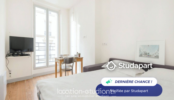 Logement tudiant Studio à Paris 20me arrondissement (75020)