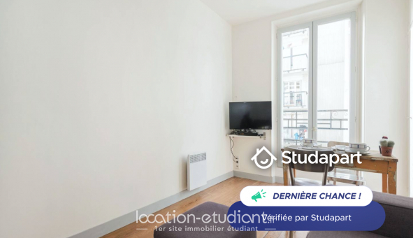 Logement tudiant Studio à Paris 20me arrondissement (75020)