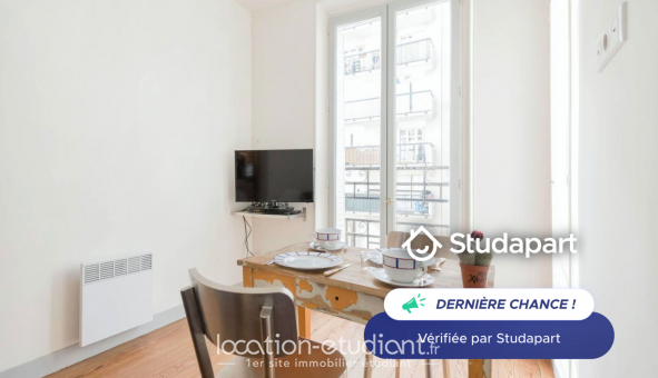 Logement tudiant Studio à Paris 20me arrondissement (75020)