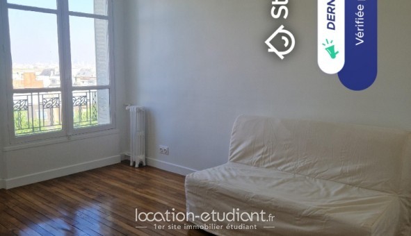 Logement tudiant Studio à Paris 20me arrondissement (75020)