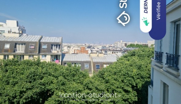 Logement tudiant Studio à Paris 20me arrondissement (75020)