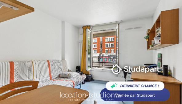 Logement tudiant Studio à Paris 20me arrondissement (75020)