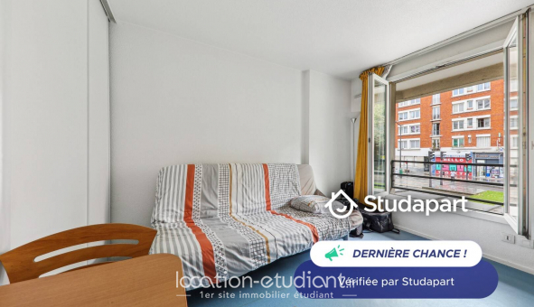 Logement tudiant Studio à Paris 20me arrondissement (75020)