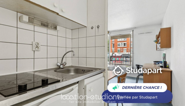 Logement tudiant Studio à Paris 20me arrondissement (75020)