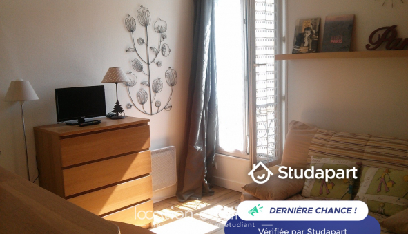 Logement tudiant Studio à Paris 20me arrondissement (75020)