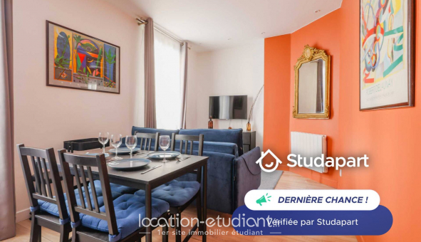 Logement tudiant Studio à Paris 20me arrondissement (75020)