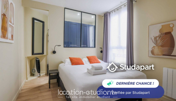 Logement tudiant Studio à Paris 20me arrondissement (75020)