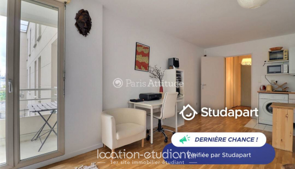 Logement tudiant Studio à Paris 20me arrondissement (75020)