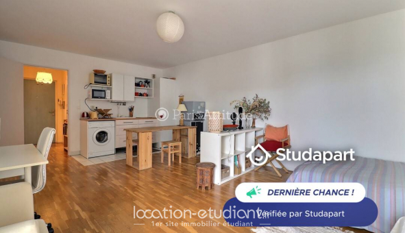 Logement tudiant Studio à Paris 20me arrondissement (75020)