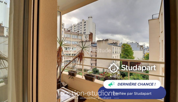 Logement tudiant Studio à Paris 20me arrondissement (75020)