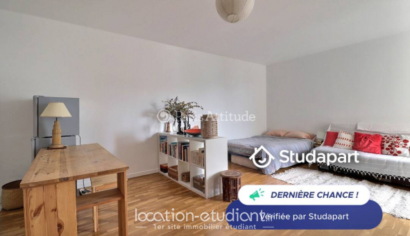 Logement tudiant Studio à Paris 20me arrondissement (75020)