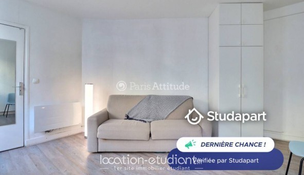 Logement tudiant Studio à Paris 20me arrondissement (75020)