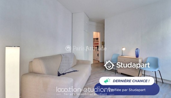 Logement tudiant Studio à Paris 20me arrondissement (75020)