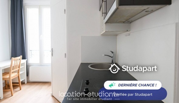 Logement tudiant Studio à Paris 20me arrondissement (75020)