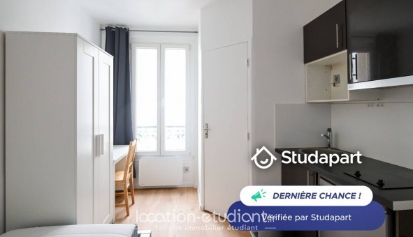 Logement tudiant Studio à Paris 20me arrondissement (75020)