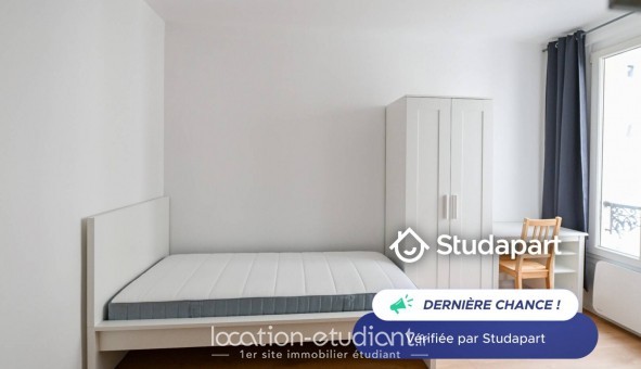 Logement tudiant Studio à Paris 20me arrondissement (75020)