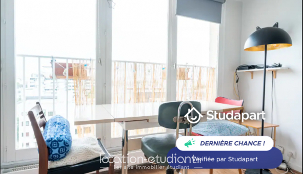 Logement tudiant Studio à Paris 20me arrondissement (75020)