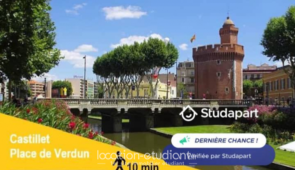 Logement tudiant Studio à Perpignan (66100)