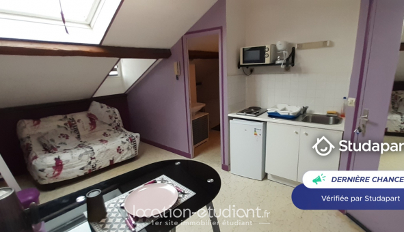 Logement tudiant Location Studio Meublé Reims (51100)