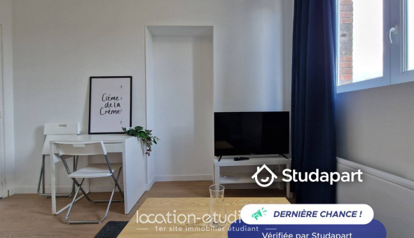 Logement tudiant Studio à Reims (51100)