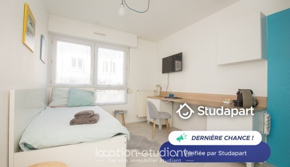 Logement tudiant Location Studio Meublé Rennes (35000)
