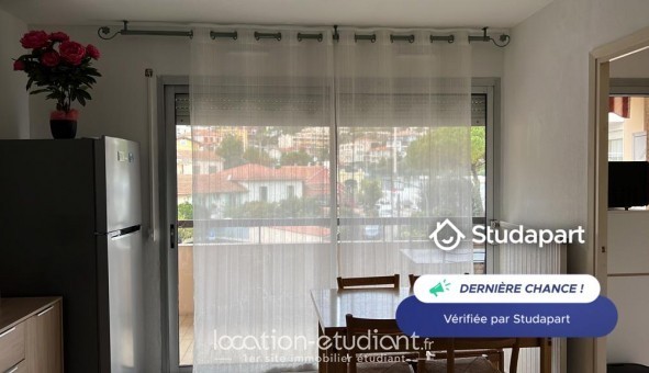 Logement tudiant Studio à Roquebrune Cap Martin (06190)