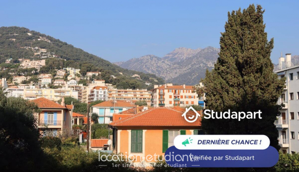 Logement tudiant Studio à Roquebrune Cap Martin (06190)