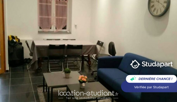 Logement tudiant Location Studio Meublé Roubaix (59100)