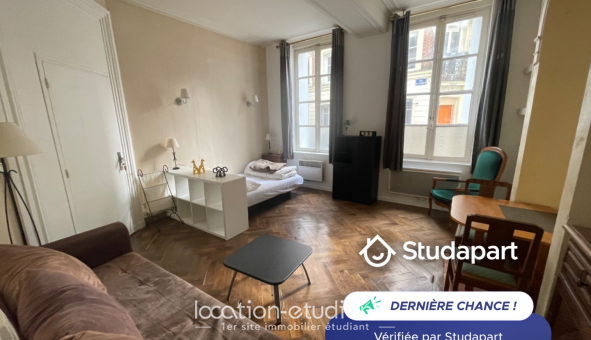 Logement tudiant Location Studio Meublé Rouen (76100)