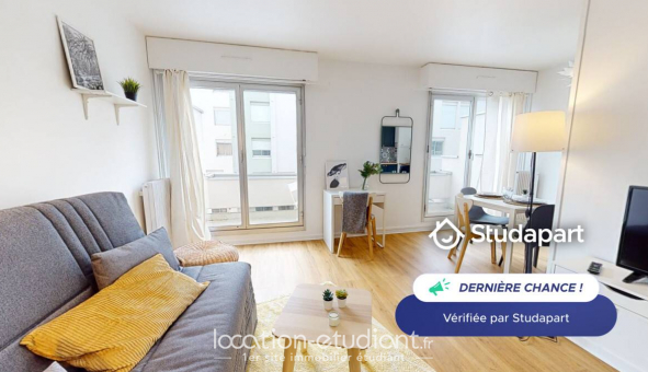 Logement tudiant Studio à Rouen (76100)