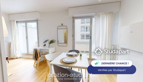 Logement tudiant Studio à Rouen (76100)