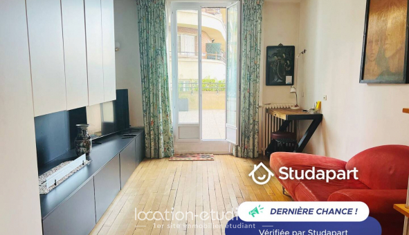 Logement tudiant Location Studio Meublé Saint Cloud (92210)