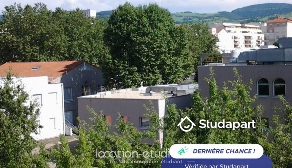 Logement tudiant Studio à Saint tienne (42100)