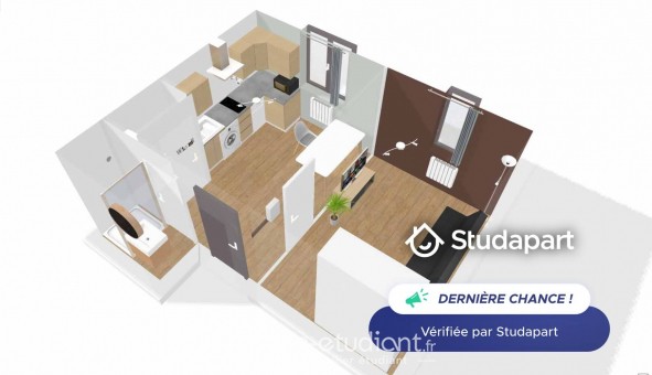 Logement tudiant Studio à Saint Maime (04300)