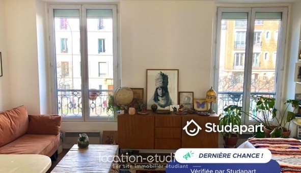 Logement tudiant Studio à Saint Mand (94160)