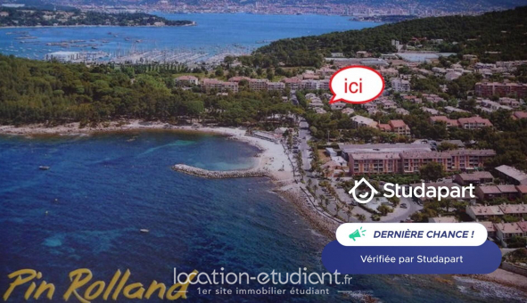 Logement tudiant Studio à Saint Mandrier sur Mer (83430)