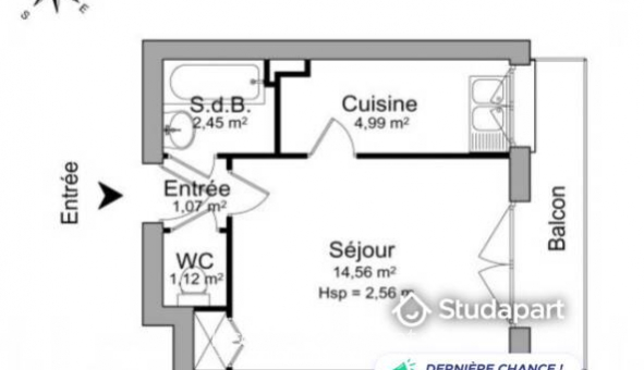 Logement tudiant Studio à Saint Maur des Fosss (94210)