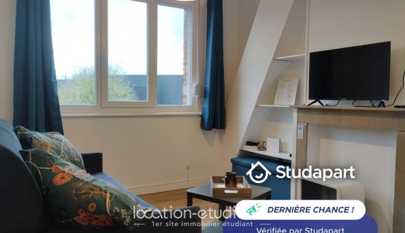 Logement tudiant Studio à Saint Omer (62500)