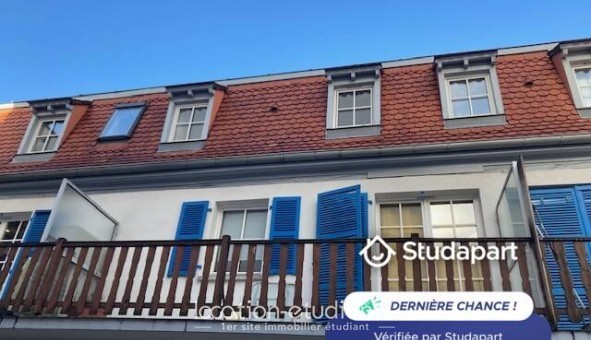 Logement tudiant Studio à Strasbourg (67000)