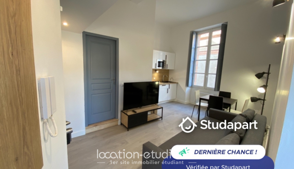 Logement tudiant Studio à Toulouse (31500)