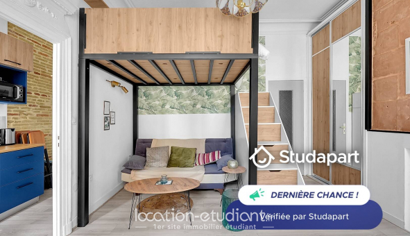 Logement tudiant Studio à Toulouse (31500)