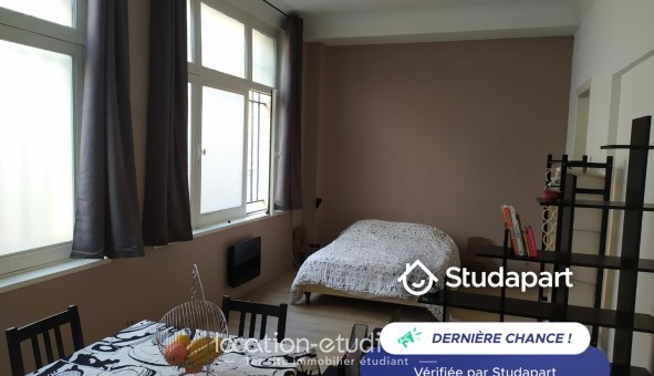 Logement tudiant Location Studio Meublé Tourcoing (59200)