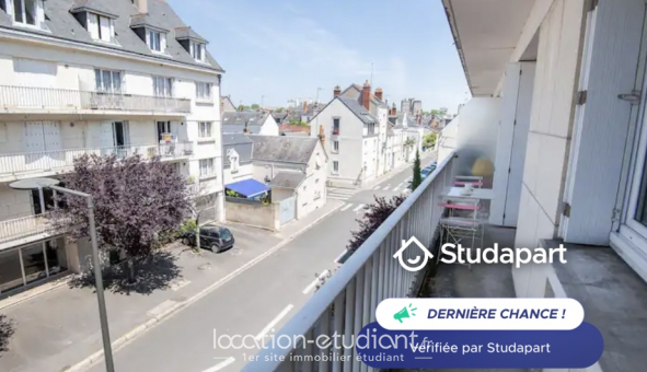 Logement tudiant Studio à Tours (37000)