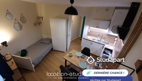 Logement tudiant Studio à Tours (37000)