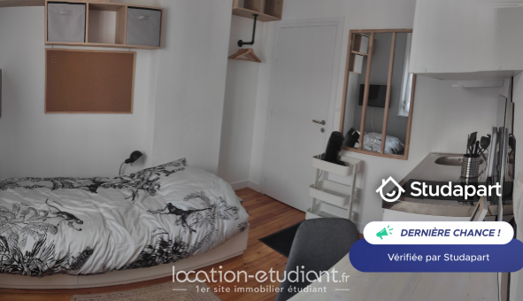 Logement tudiant Location Studio Meublé Valenciennes (59300)