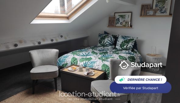 Logement tudiant Location Studio Meublé Valenciennes (59300)