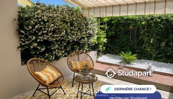 Logement tudiant Studio à Vallauris (06220)